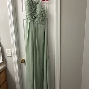 Dust Sage Ginger Azazie Dress